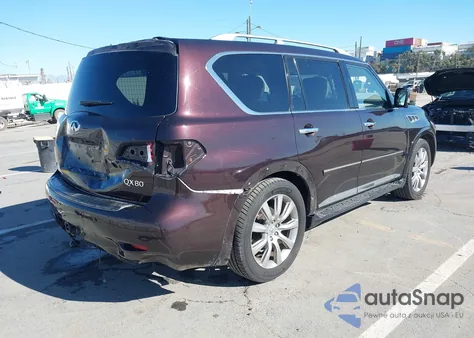 2014 Infiniti Qx80 z USA, uszkodzony, nr VIN JN8AZ2NF6E9551205
